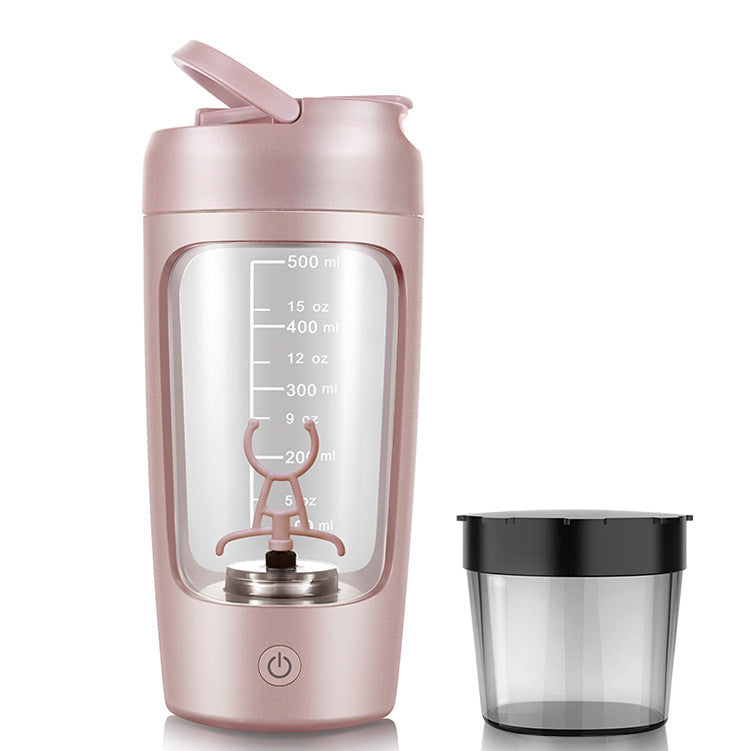 Front View of Mixio Pro Electric Shaker - Clean White Background Product Shot