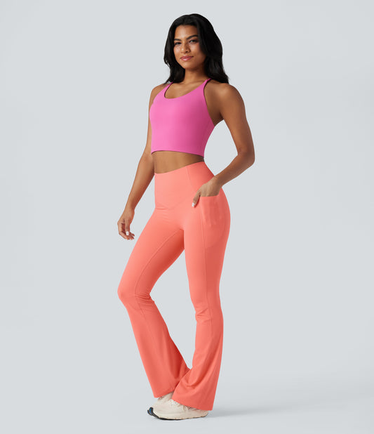 Mixio UltraSculpt™ High-Waisted Flare Leggings with Pockets