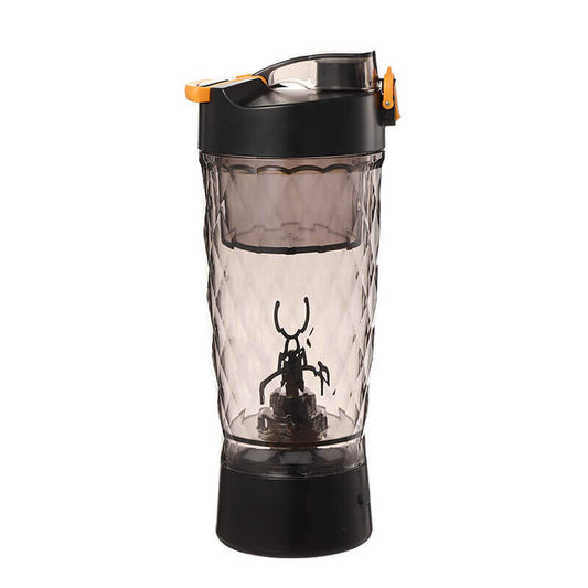 Front view of the Mixio Vortex Pro smart protein shaker – 650ml Tritan body
