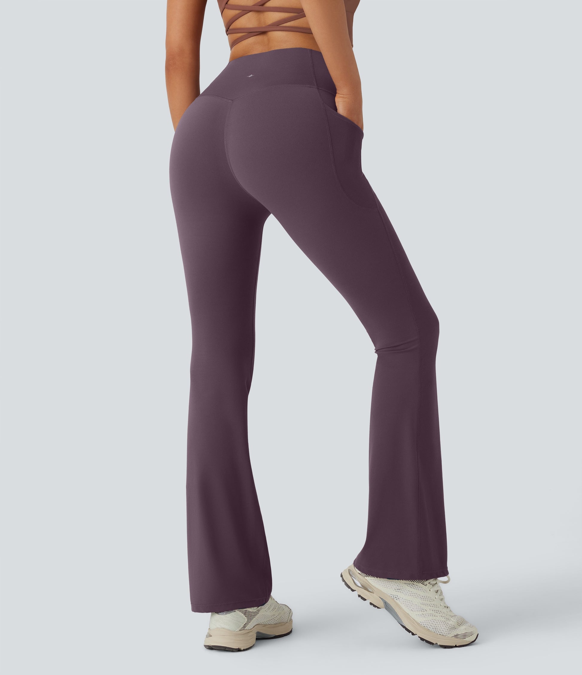 Mixio UltraSculpt™ High-Waisted Flare Leggings with Pockets