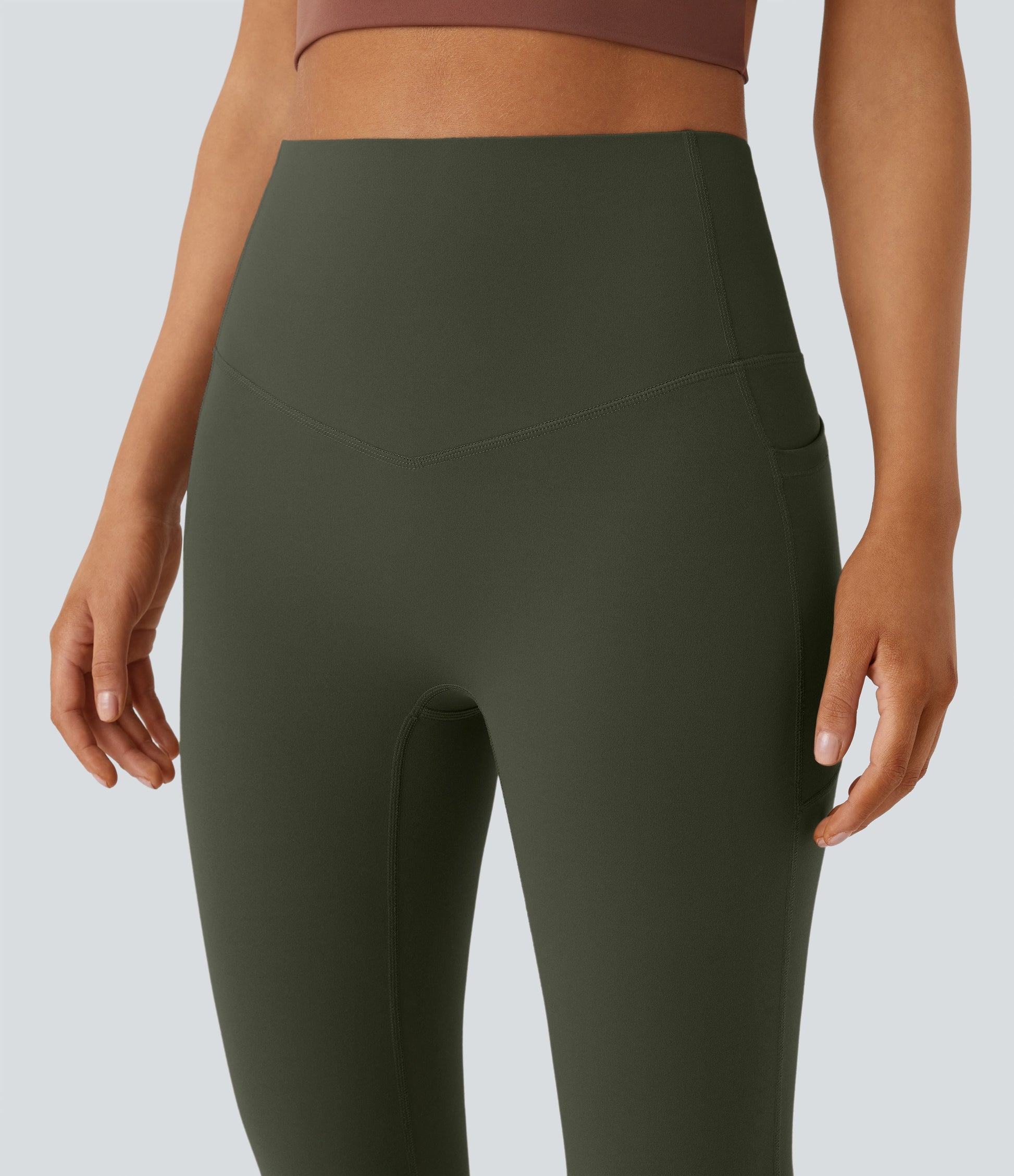 Mixio UltraSculpt™ High-Waisted Flare Leggings with Pockets