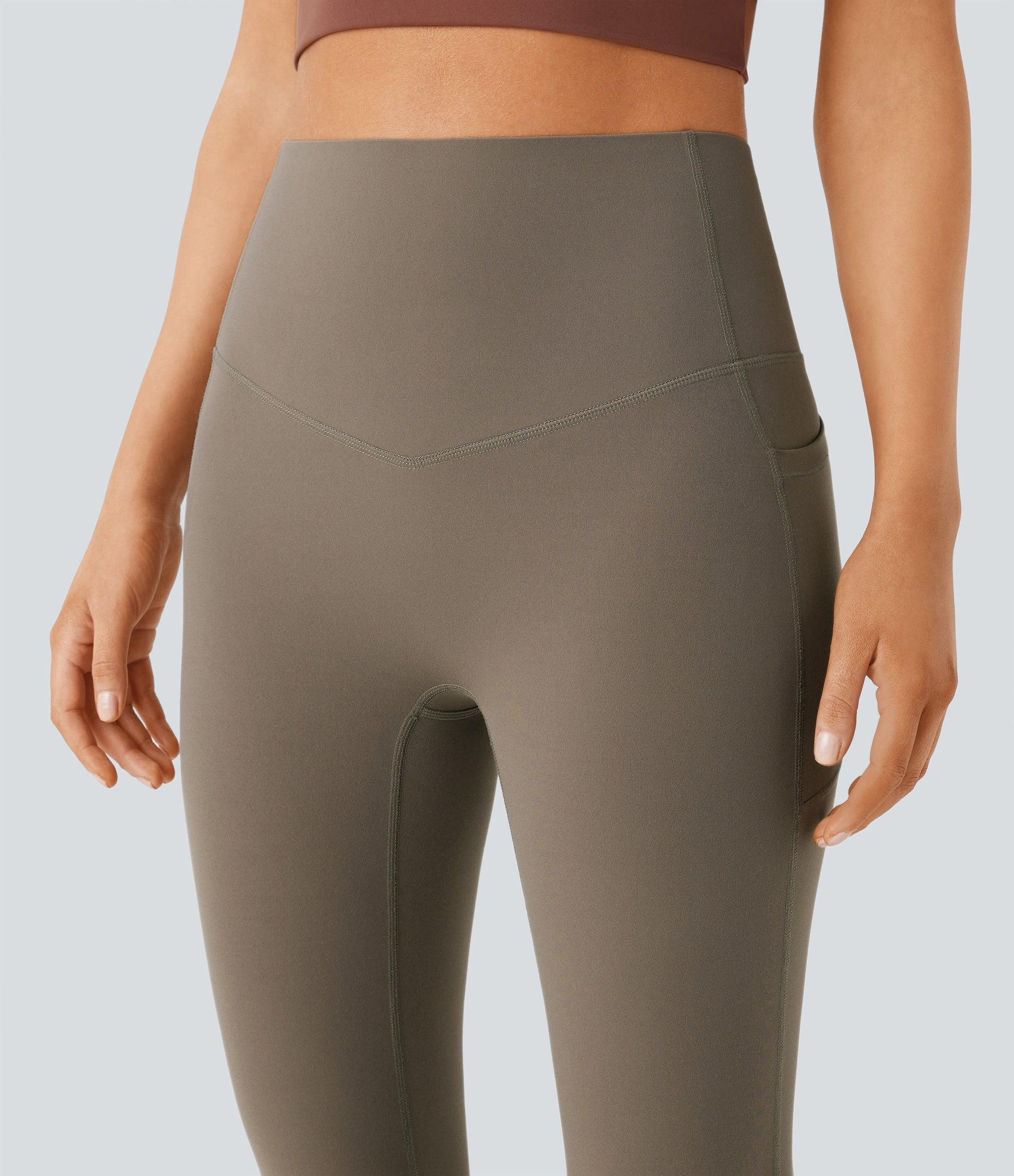 Mixio UltraSculpt™ High-Waisted Flare Leggings with Pockets