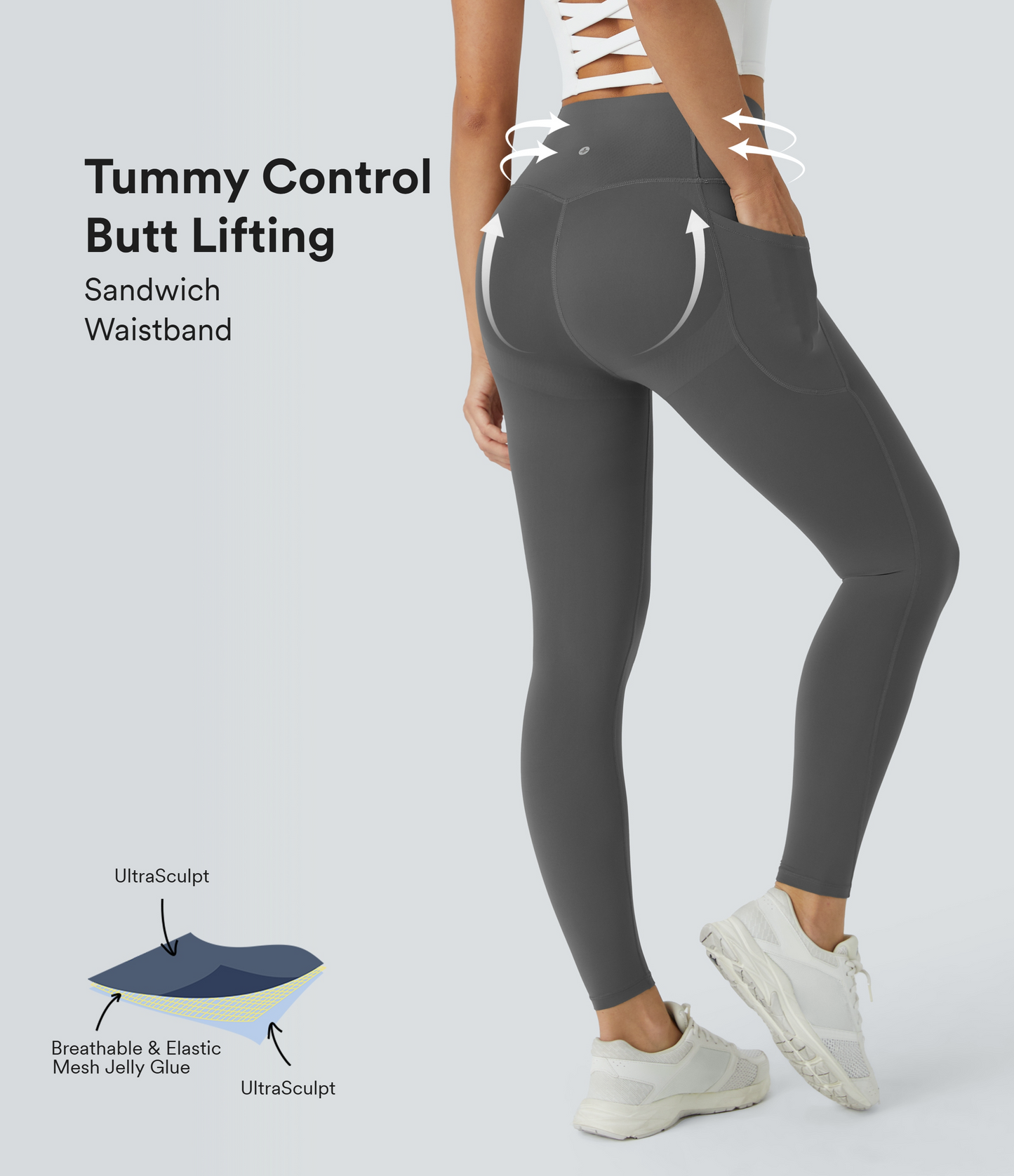 Mixio UltraSculpt™ Leggings — The Original “Butt Bra” Lift System