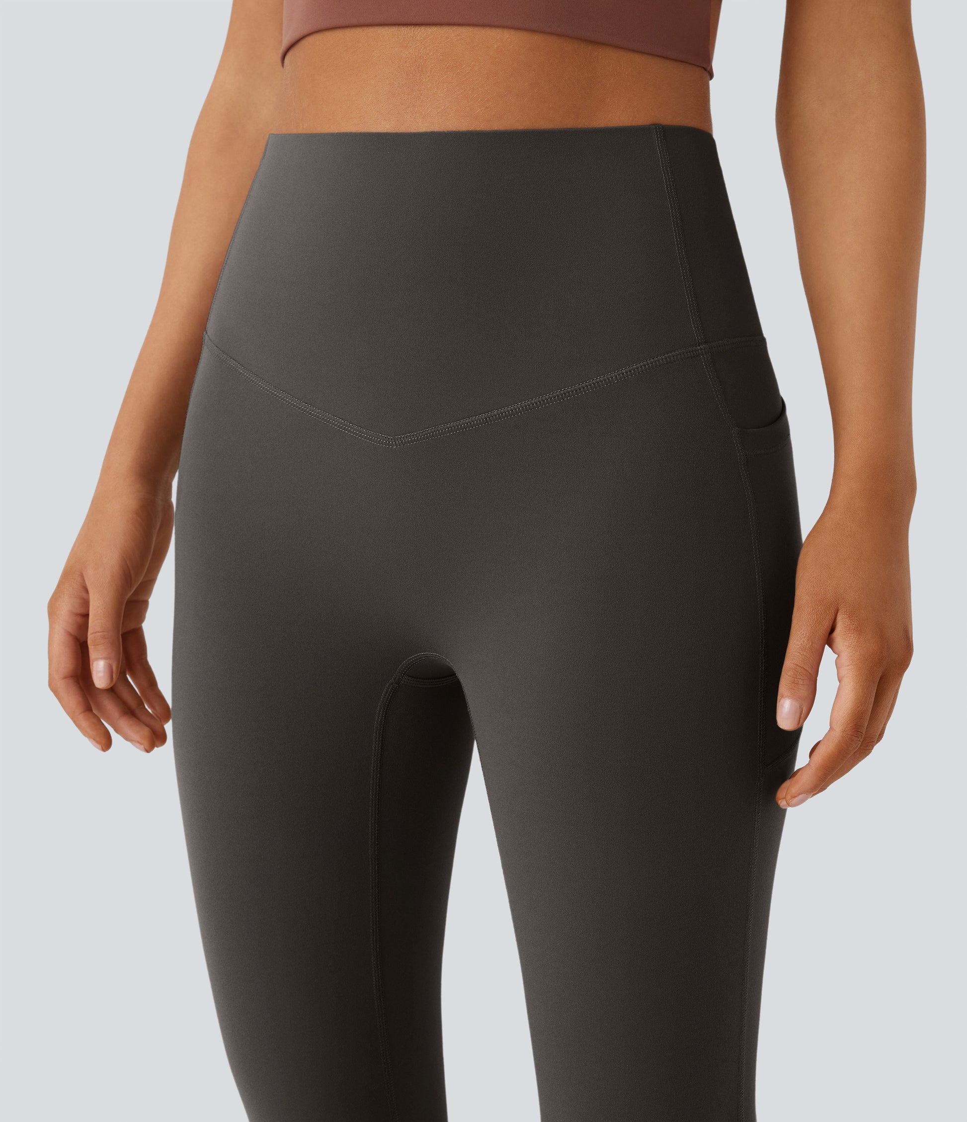 Mixio UltraSculpt™ High-Waisted Flare Leggings with Pockets