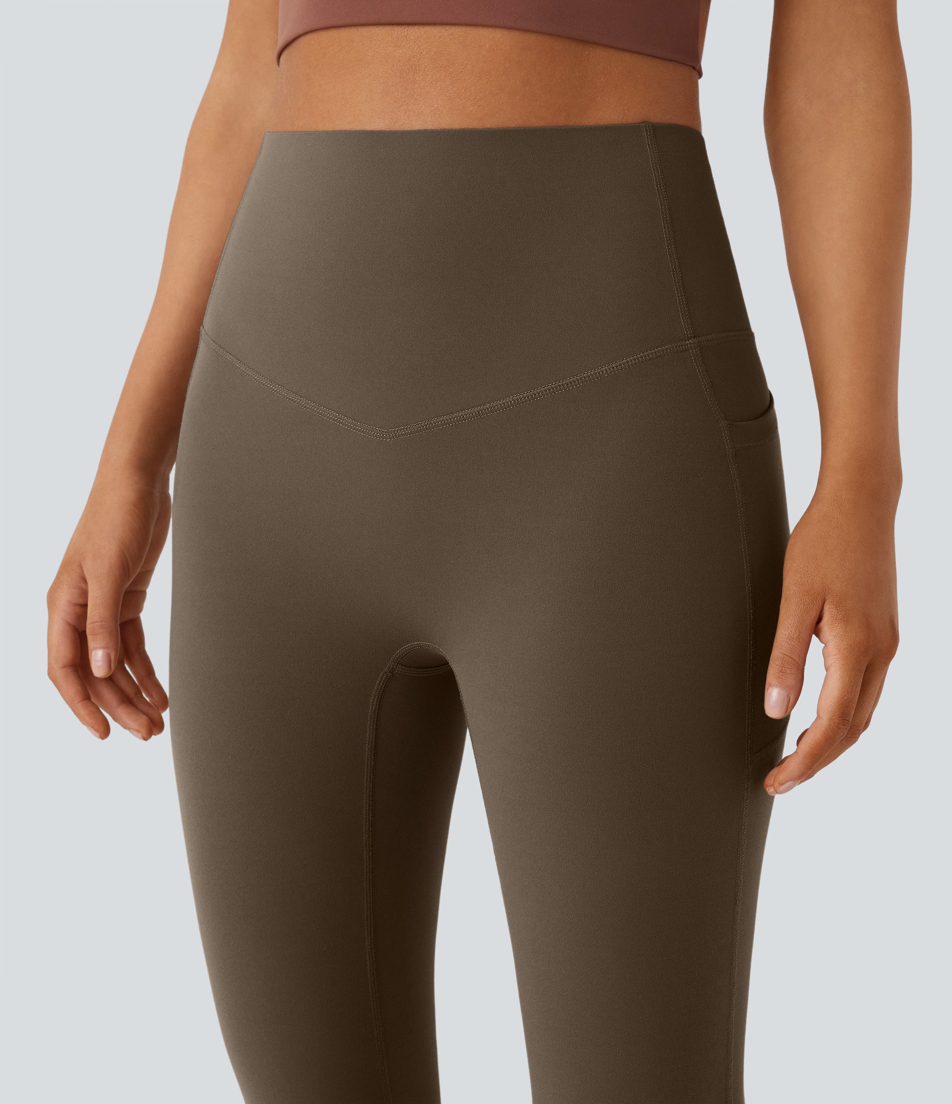 Mixio UltraSculpt™ High-Waisted Flare Leggings with Pockets