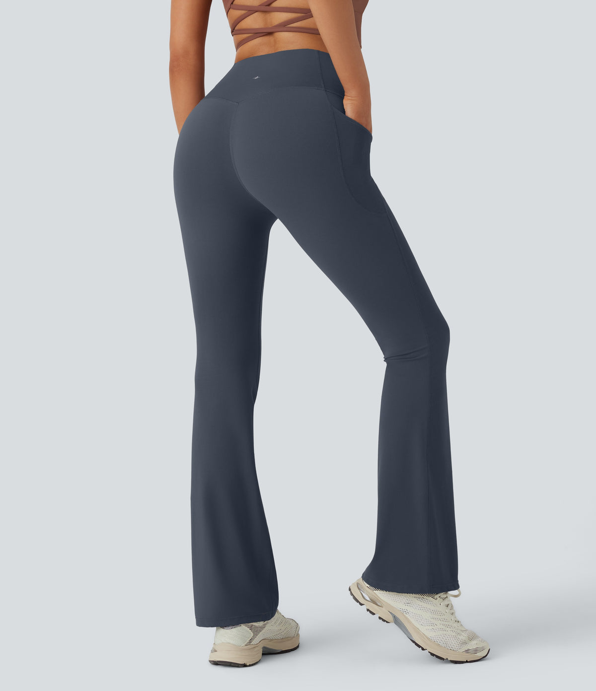 Mixio UltraSculpt™ High-Waisted Flare Leggings with Pockets