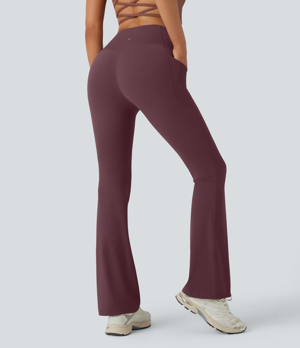 Mixio UltraSculpt™ High-Waisted Flare Leggings with Pockets