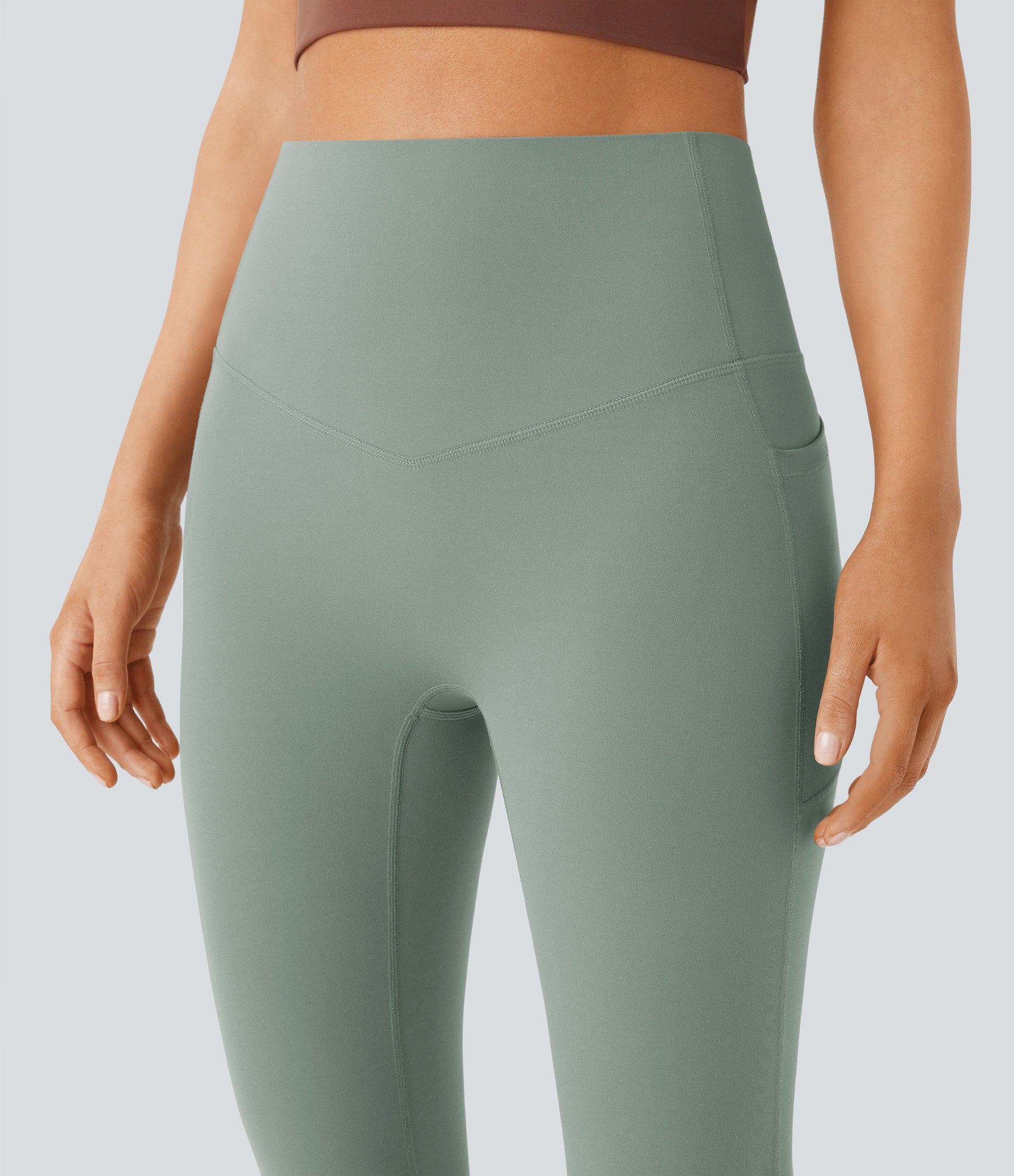 Mixio UltraSculpt™ High-Waisted Flare Leggings with Pockets