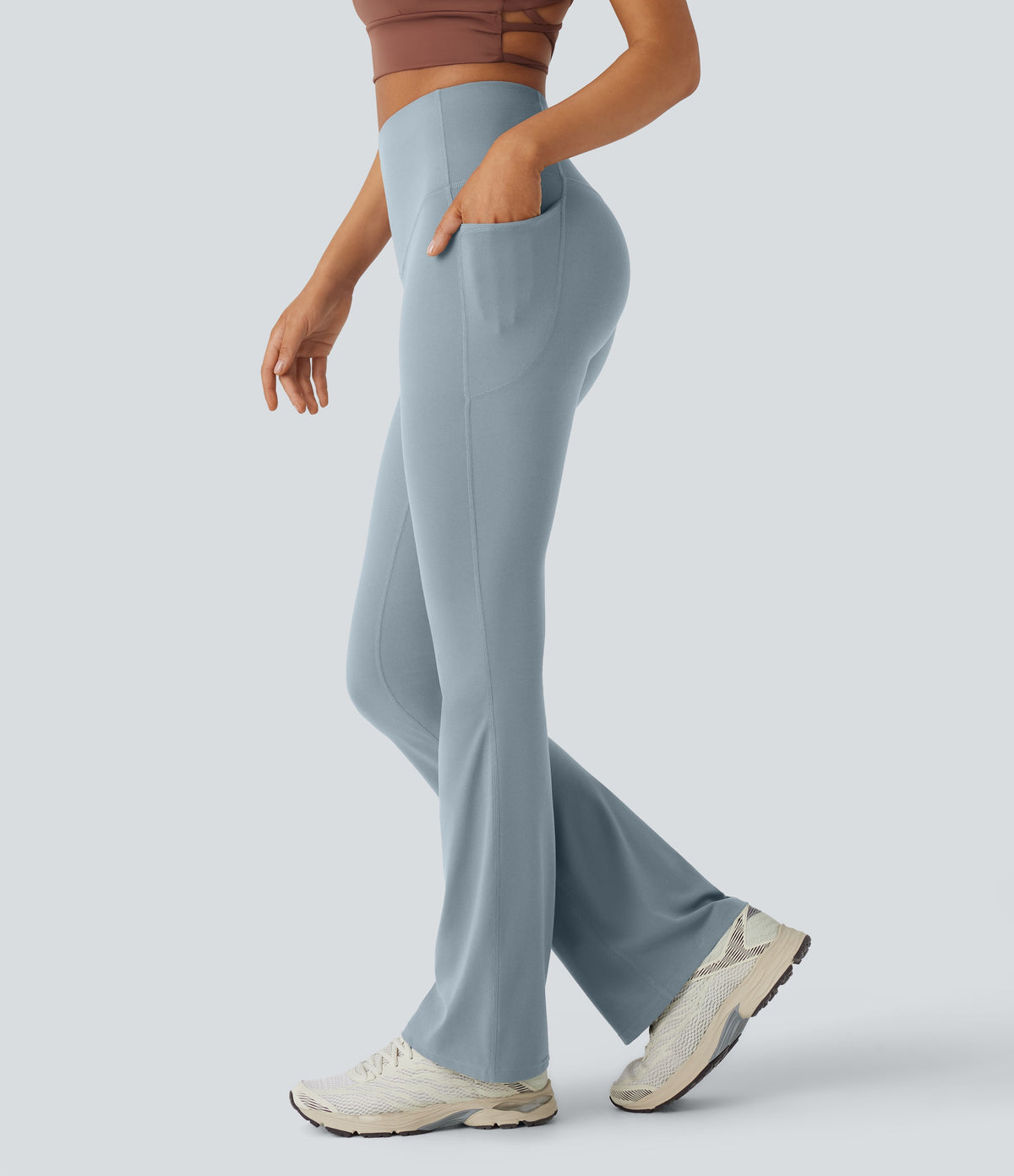 Mixio UltraSculpt™ High-Waisted Flare Leggings with Pockets