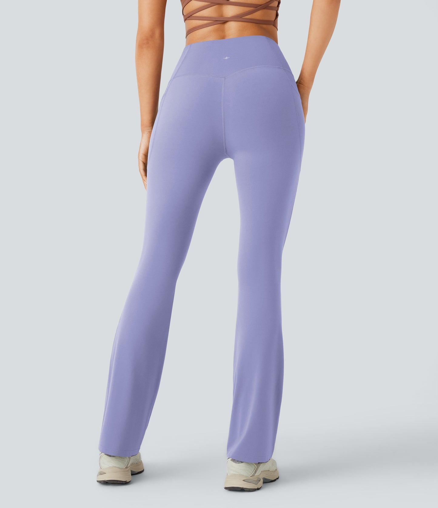 Mixio Ultra Sculpt High-Waisted Tummy Control Side Pocket Shaping Yoga Slight Flare Leggings(New And Limited)