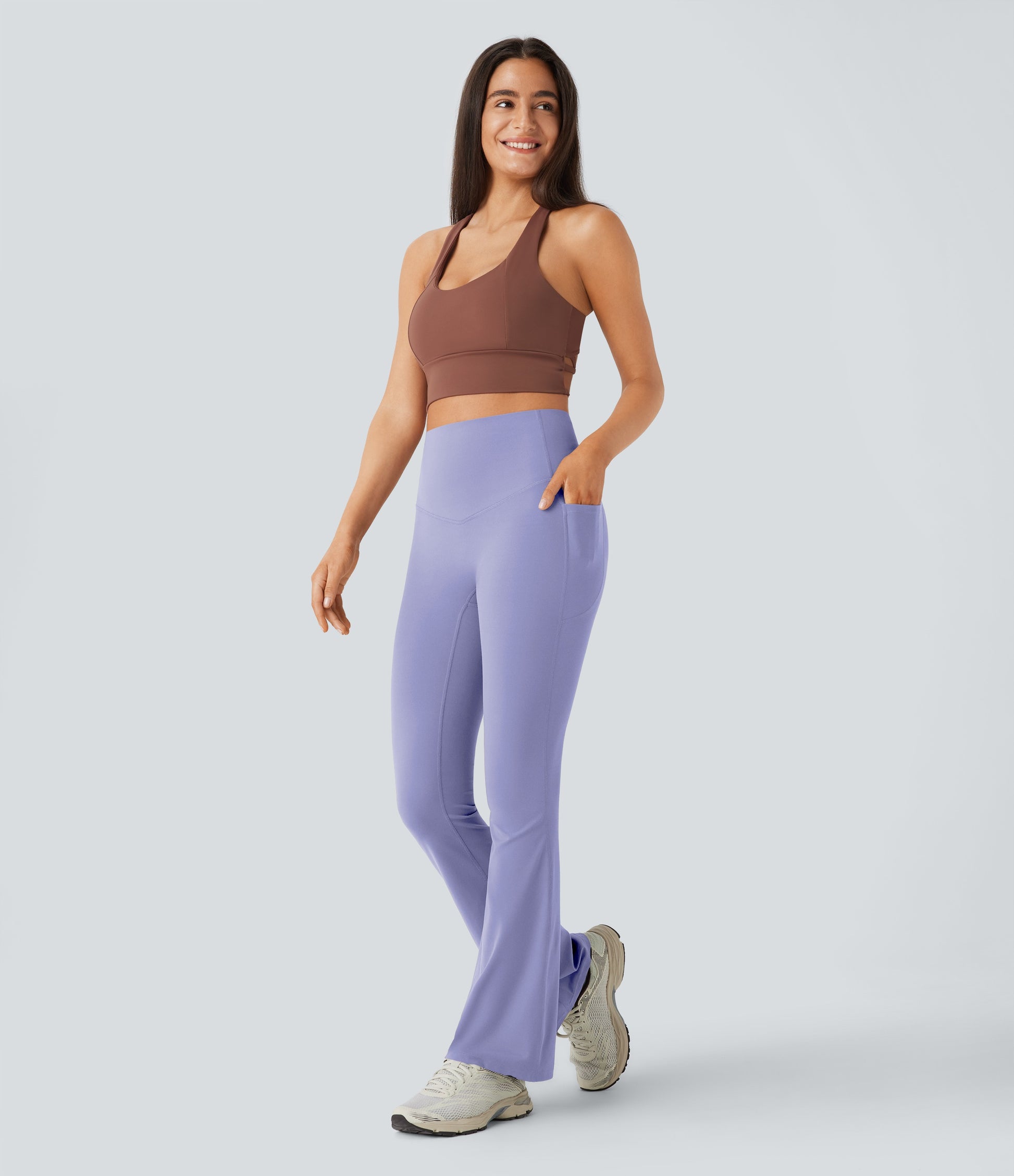Mixio UltraSculpt™ High-Waisted Flare Leggings with Pockets