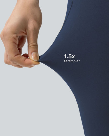Mixio Ultra Sculpt High-Waisted Tummy Control Side Pocket Shaping Yoga Slight Flare Leggings(New And Limited)
